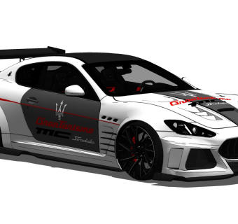超精细汽车模型 玛莎拉蒂 Maserati